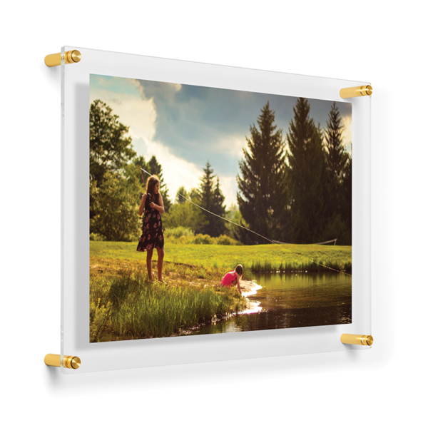 DOUBLE PANE FLOATING WALL FRAME - FOR 11x17 ART