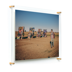 DOUBLE PANE FLOATING WALL FRAME - FOR 20x30 ART