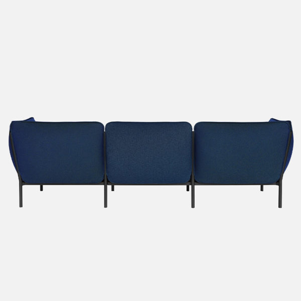 KUMO 3 SEATER SOFA W/ ARM RESTS