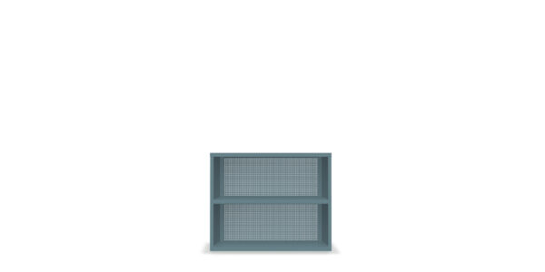 ACTIVE DUTY 2H BOOKCASES PERFORATED BACK W LEVELERS
