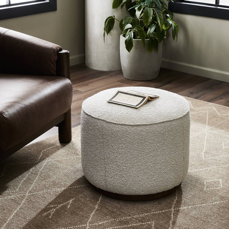 Sinclair Round Ottoman Sinclair Round Ottoman