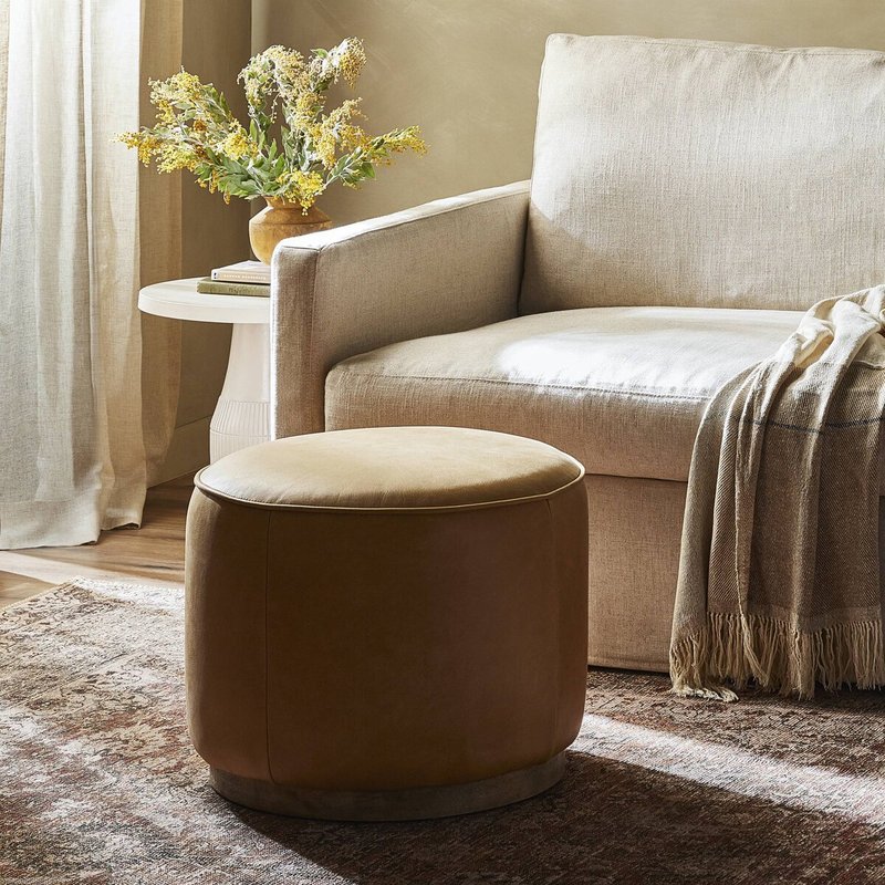 Sinclair Round Ottoman Sinclair Round Ottoman