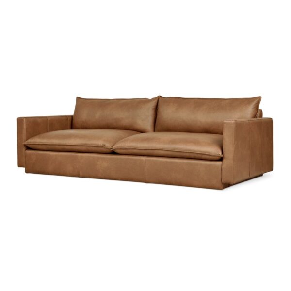 Sola Sofa - Raleigh Chestnut Leather