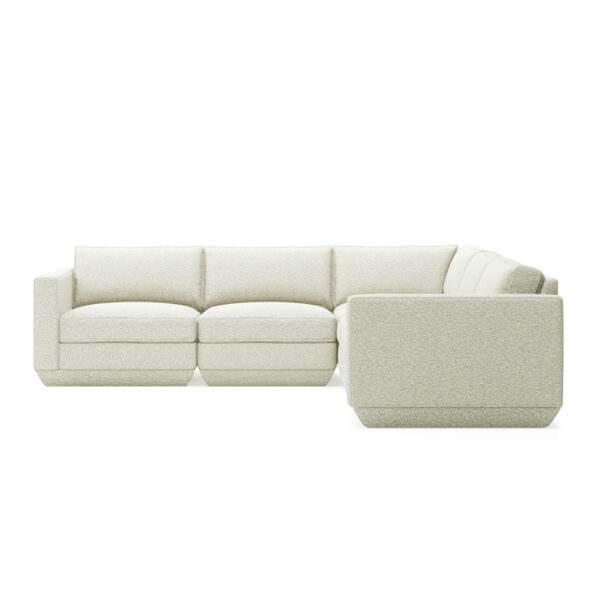PODIUM MODULAR 5 PC CORNER SECTIONAL