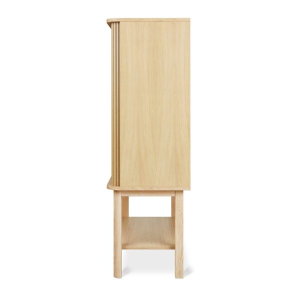 Ledger Tall Cabinet - Vintage Oak